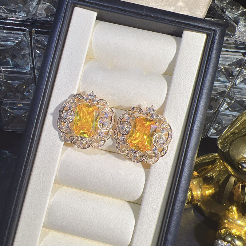 Multi-cut Yellow Sapphire Jewelry Sets