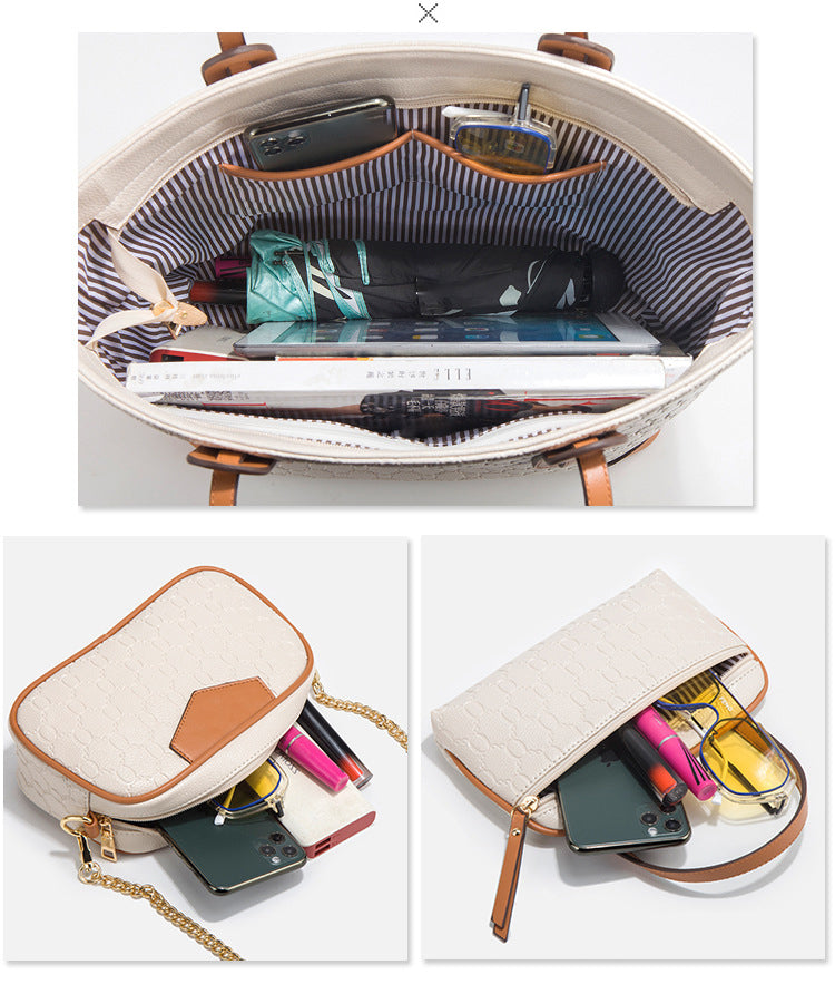 4-piece Set Tote Shoulder Crossbody Bag