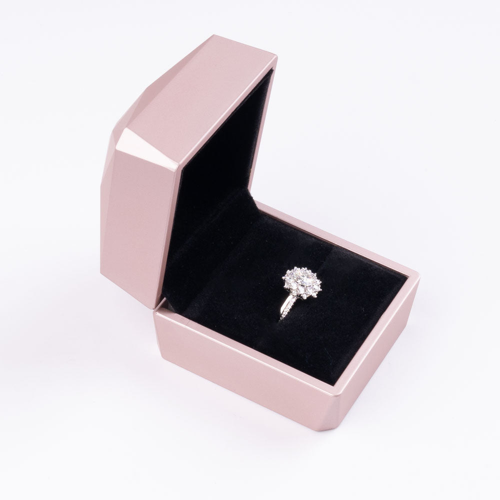 Stunna Lady 1CT Sunflower Moissanite Ring
