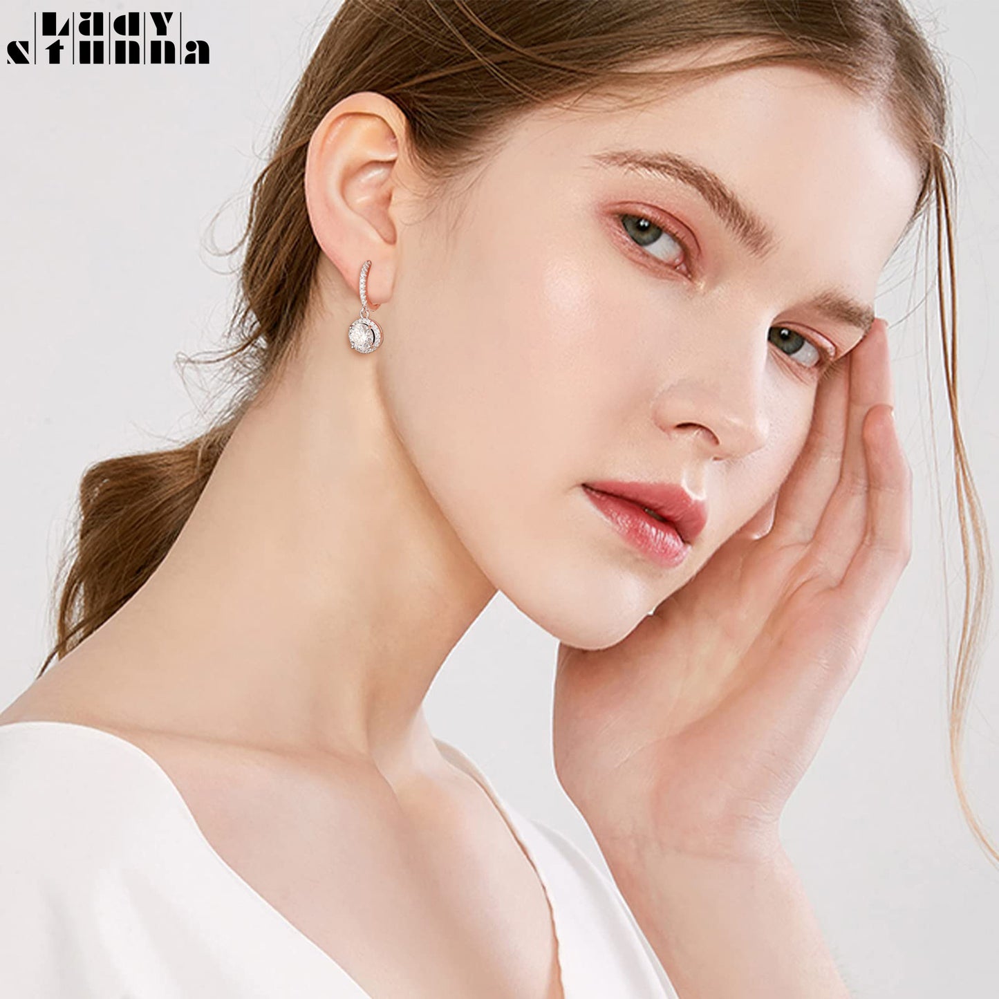 Stunna Lady 1CT 2CT Classic Radiance Moissanite Earrings