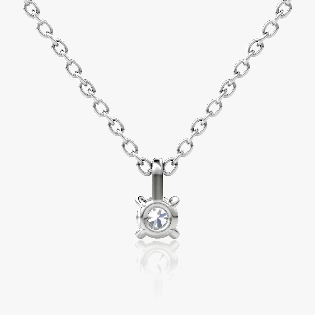 Stunna Lady 1CT Solitaire Pendant Moissanite Necklace