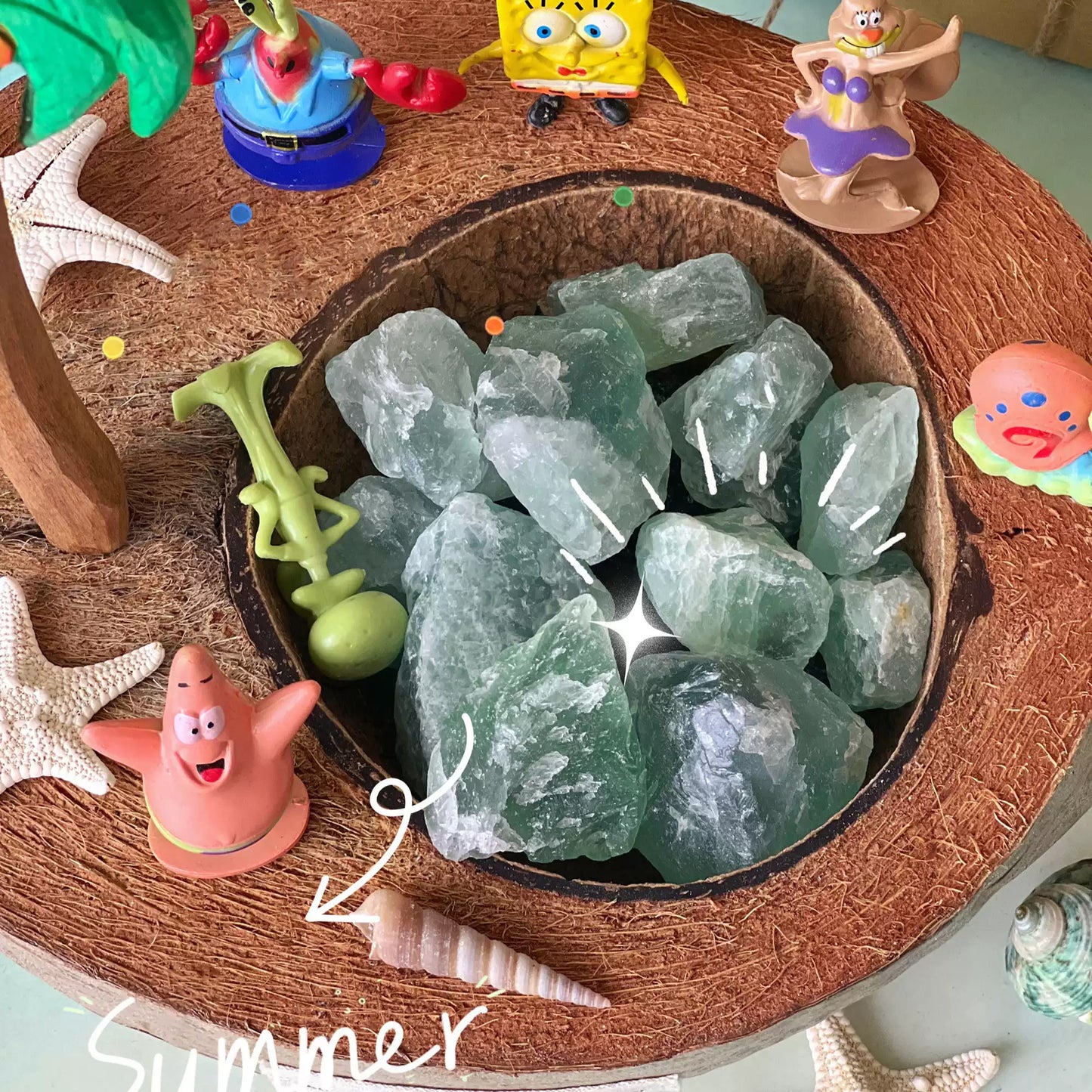 Coconut Shell Crystal Stone Aromatherapy Fragrances