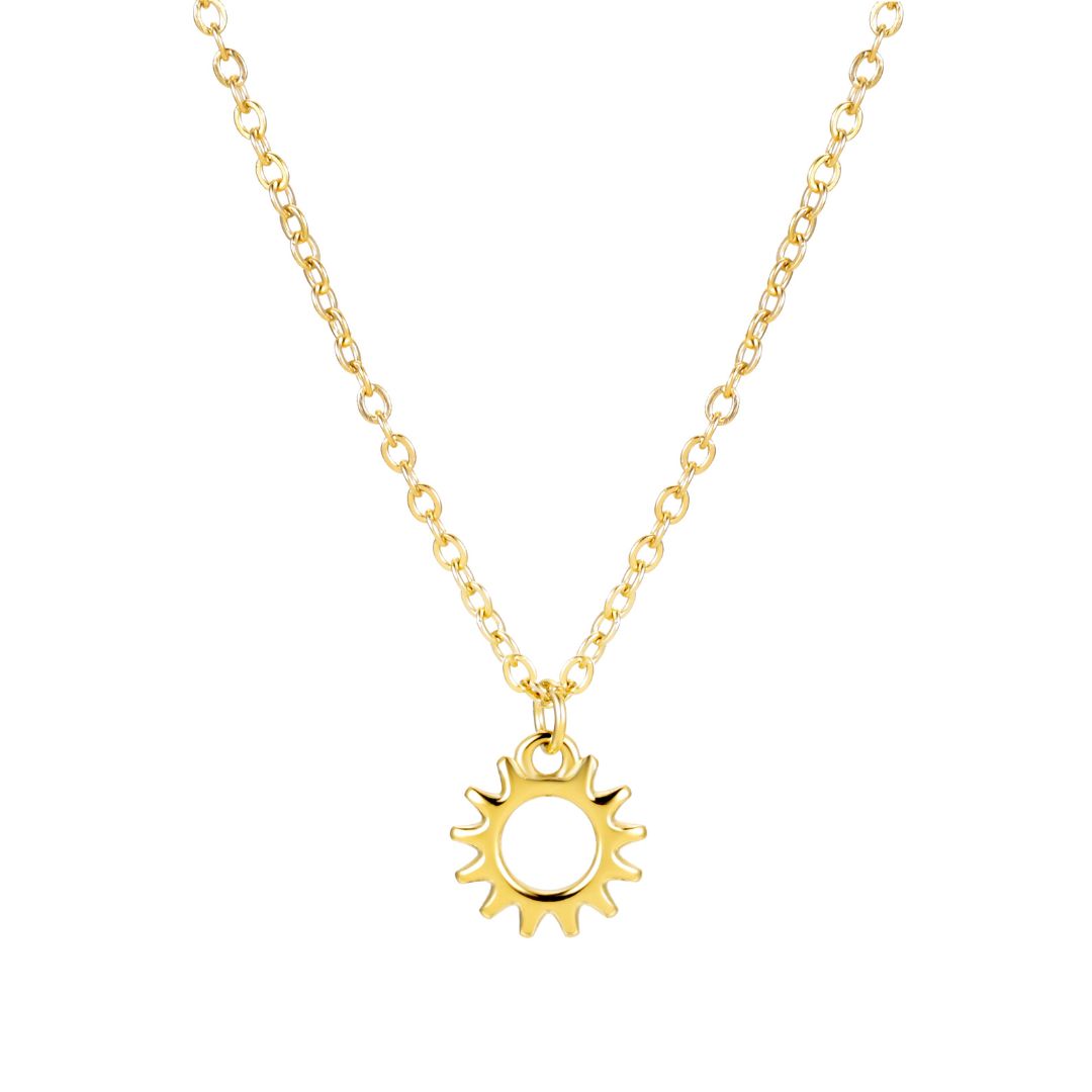 Sun Pendant Necklace