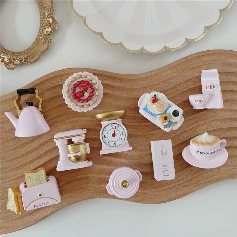Pink Girly Kitchen Afternoon Tea Magnetic Decor