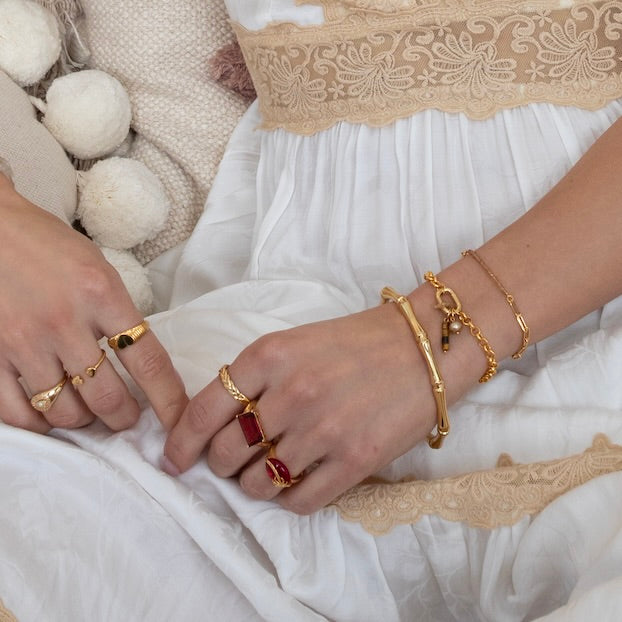 Bamboo Bangle Bracelet