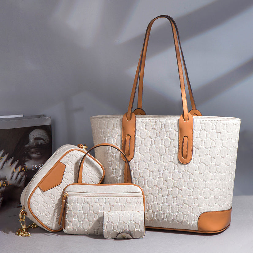 4-piece Set  Tote Shoulder Crossbody Bag