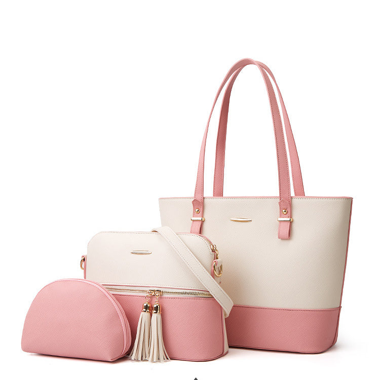 3 Piece Set Of One-Shoulder Oblique Span Portable Bag