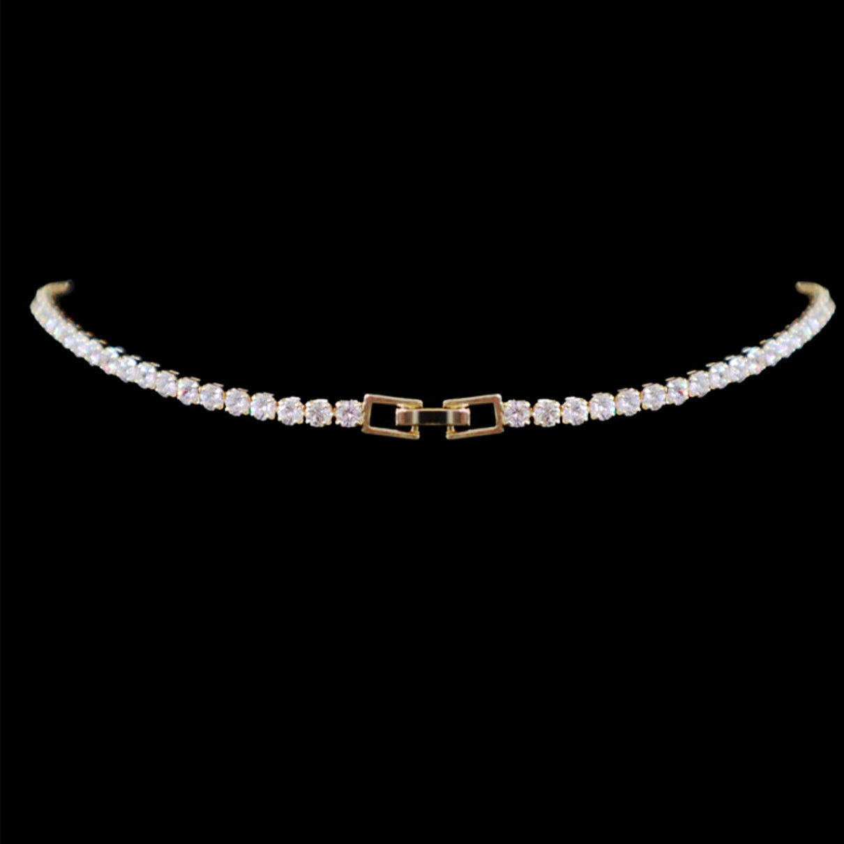 Water Drop Yellow Sapphire Necklace Earrings Set