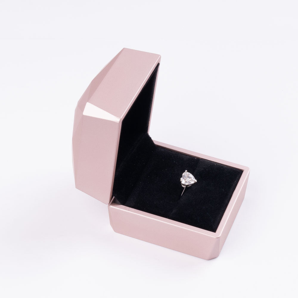 Stunna Lady 1CT 2CT Heart Shaped Moissanite Ring