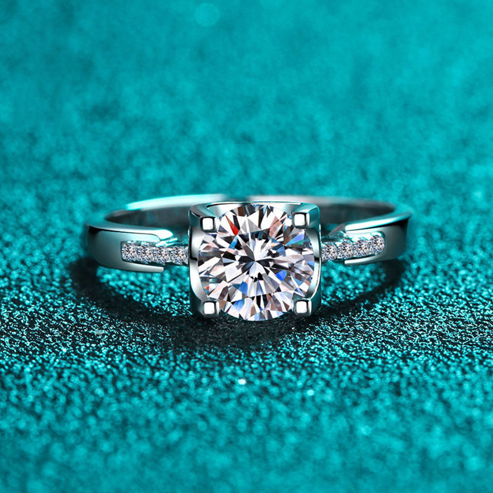 Stunna Lady 1CT 2CT Eternal Love Moissanite Ring
