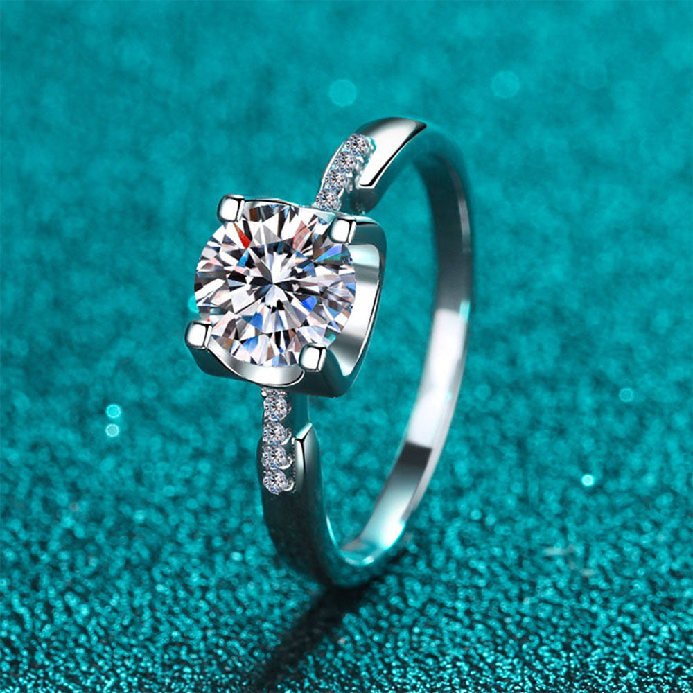 Stunna Lady 1CT 2CT Eternal Love Moissanite Ring