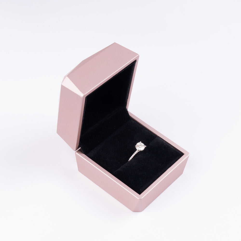 Stunna Lady 1CT Eternity Halo Moissanite Ring